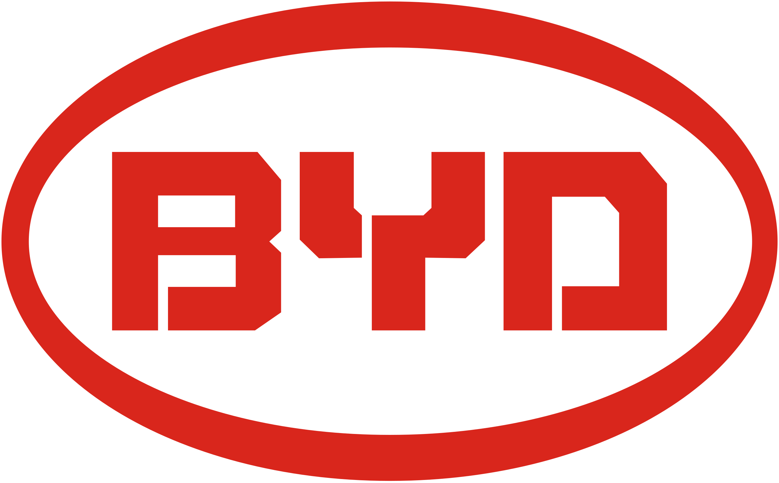 Logo der Firma BYD.